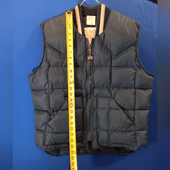 Vintage 70's Men's Walls Western Wear Puffer Vest - Picture 1 of 4